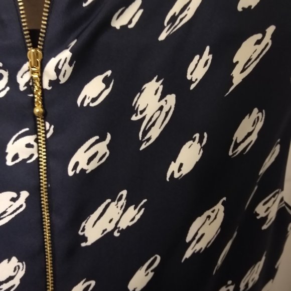 100% Silk Kate Spade Blaine Polka Dot A-line Dress - Picture 3 of 5